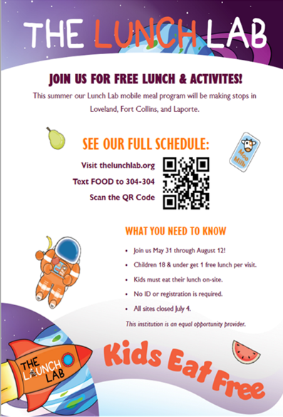 Free Lunch and Activities