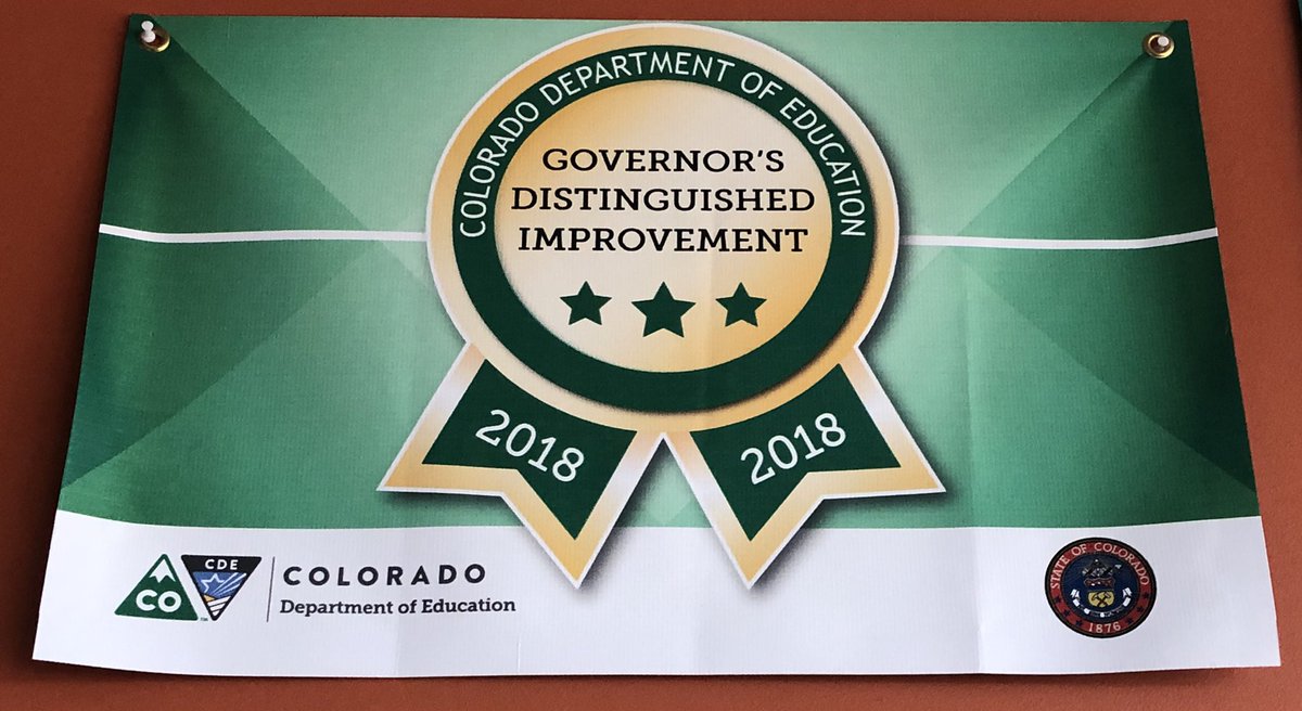 Governor's Distinguished Improvement Award
